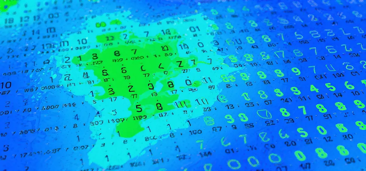 分布热力图示意